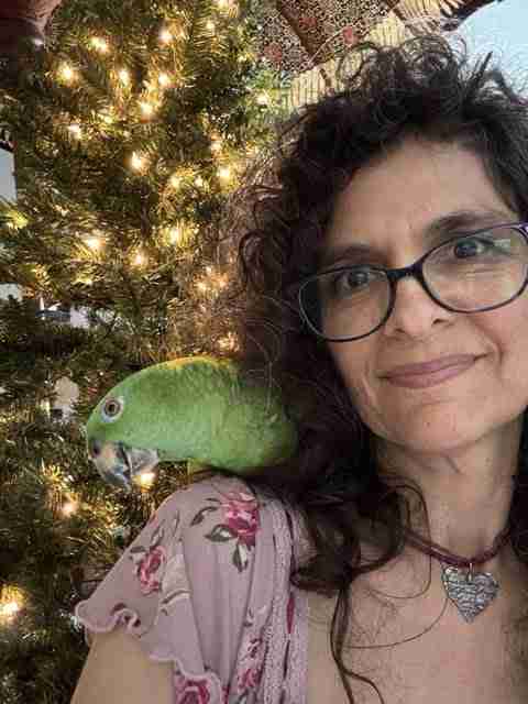 Parrot at the Blissful Sanctuary